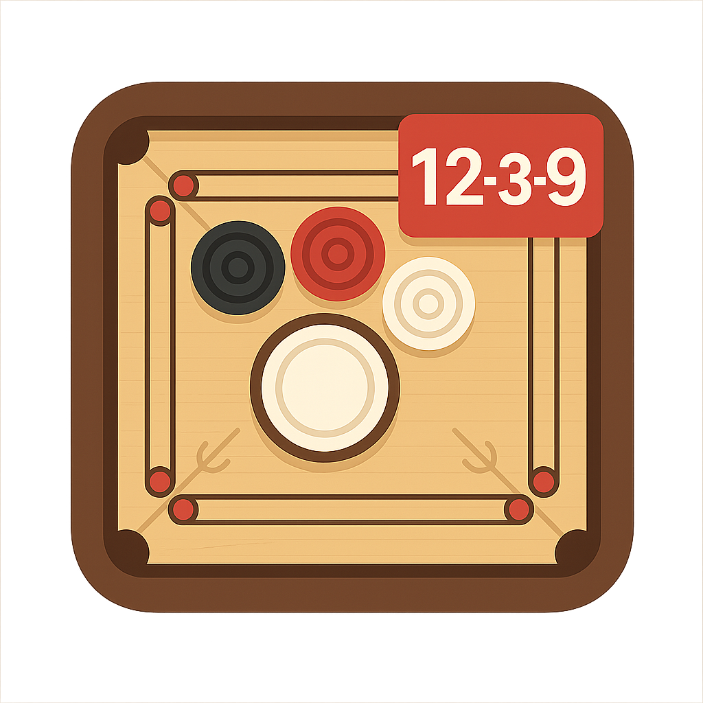 Carrom Scorer App Icon